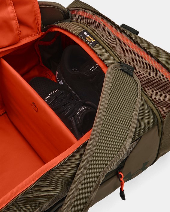 UA Triumph CORDURA® Duffle Backpack, Green, pdpMainDesktop image number 5